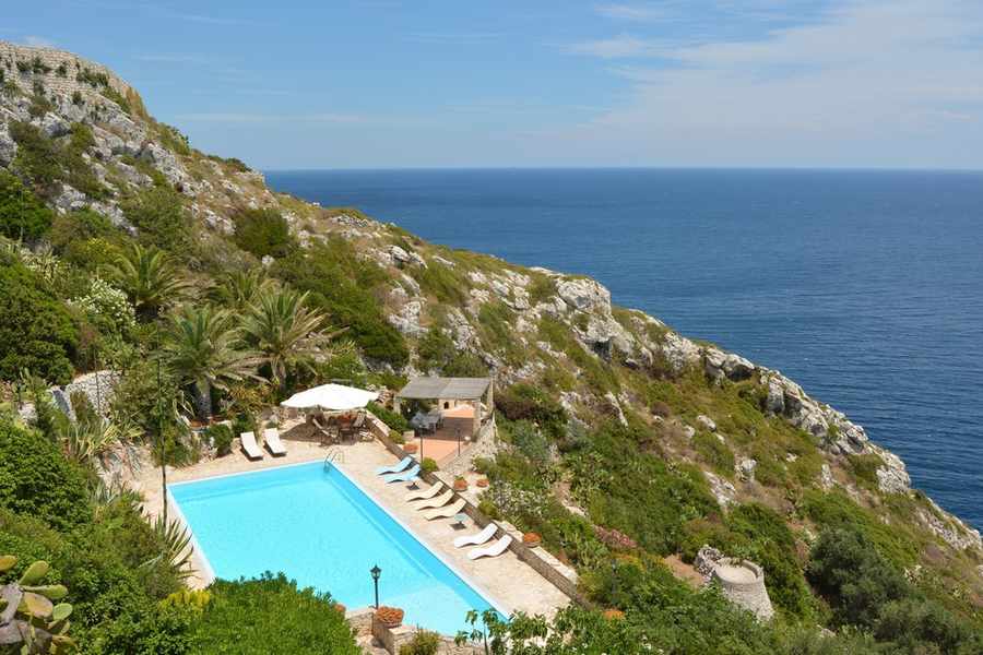 Italy Apulia Pool Sea View Villa Rental Villa Faroque