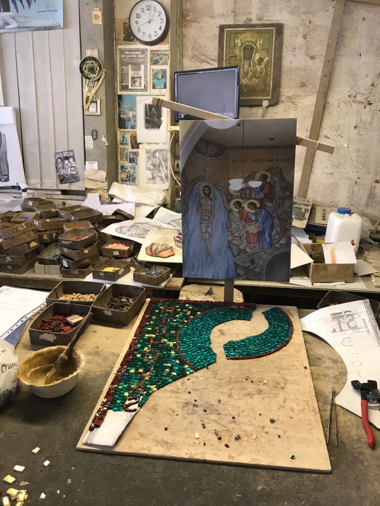 Italy Tuscany Pietrasanta Mosaic4