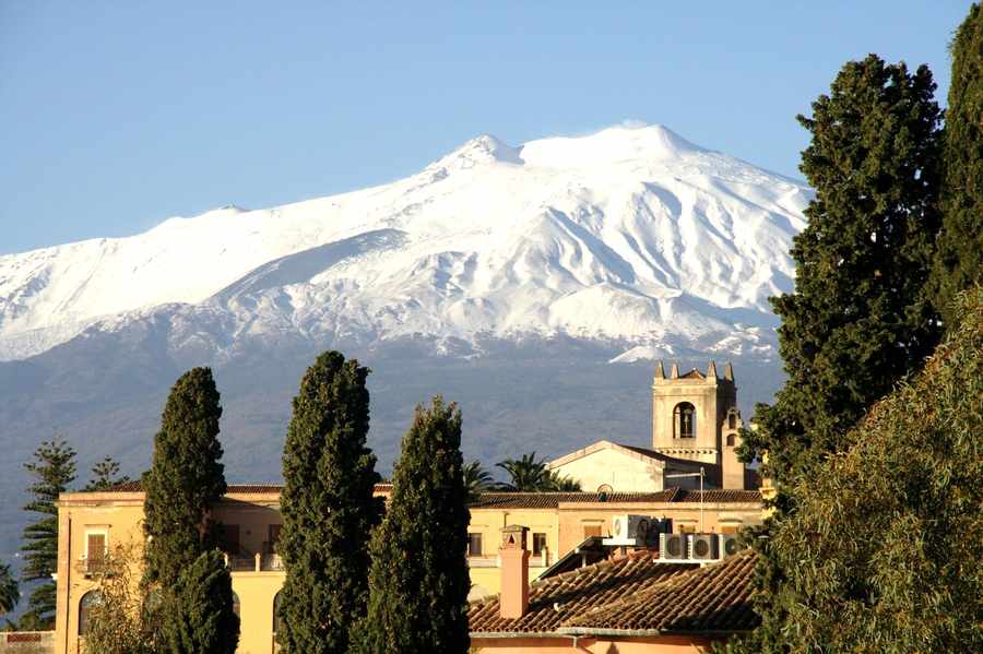 Italy Sicily View Mountain 5
