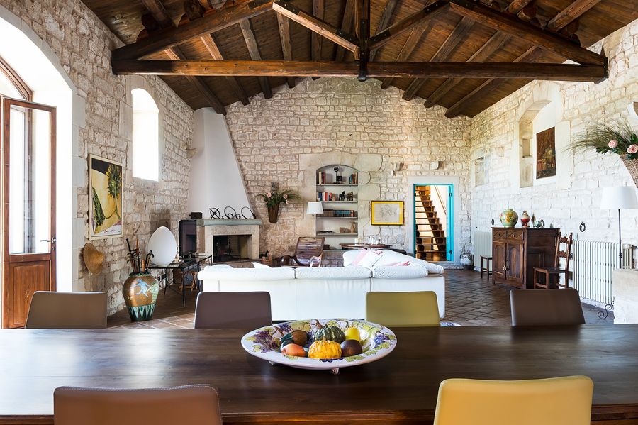 sicily villa chic country